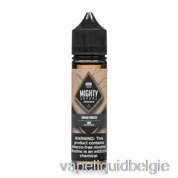 Vape België Turkse Tabak - Machtige Dampen - 60ml 0mg